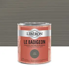 Badigeon meubles, poutres et boiseries Libéron gris 750ml