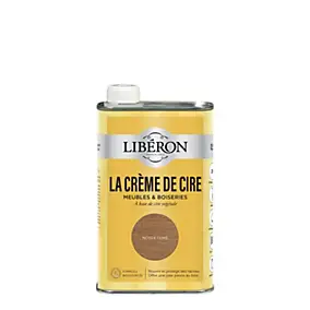Crème de cire liquide meubles et boiseries Libéron noyer 500ml