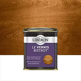 Vernis bistrot Libéron chêne moyen satiné 250ml