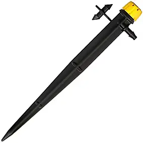 Goutteur réglable sur Pic Jardibric noir et jaune