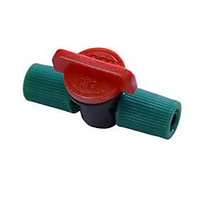 Vanne compression extra Ø6mm (2 pièces)