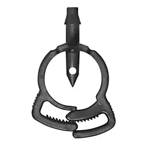 Jonction cannelée vendue par 10 Jardibric 6350036U auto-perçante avec collier de serrage 6mm