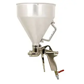 Pistolet à crépir Mecafer 120133 pression 4 à 6 bar contenance du godet 4,5 L