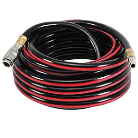 Tuyau tressé renforcé 20m Mecafer HD avec insert rapide