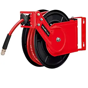 Enrouleur automatique pour tuyau d'air comprimé pro Mecafer 12m