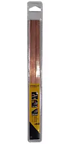 Baguette d'apport en acier ø1.6 mm x 330 mm TIG Stanley, 60 pièces