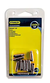 Tube pour torche MIG ø0.6 mm Stanley, lot de 10
