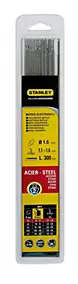 Electrode acier ø1.6 mm x l.300 mm Stanley, 17 pièces