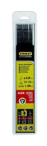 Electrode acier ø2 mm x l.350 mm Stanley, 13 pièces