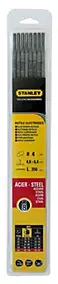Electrode acier ø4 mm x l.350 mm Stanley, 8 pièces