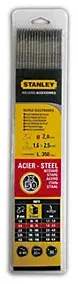 Electrode acier ø2 mm x l.350 mm Stanley, 50 pièces
