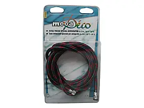 Tuyau tressé 3 m Mecafer 1/8 F - 1/8 F