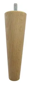 Pied de lit fuseau H. 150 mm x Ø 50 mm