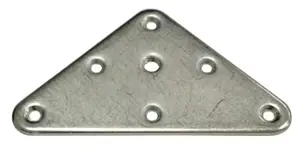 Plaque de fixation pour pied de lit 120 x 90 x 90 mm