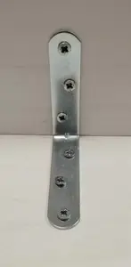Équerre de chaise A.Z. en acier zingué 80 mm