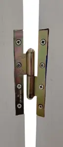 Paumelle de bâtiment AB 140 x 55 mm - Droite