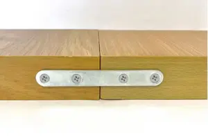 Patte d'assemblage en en acier zingué 60 mm