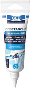 Tube de 50 ml de résine Gebetanche eau potable RT1