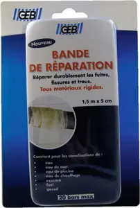 Bande de réparation rapide de 1,5 m