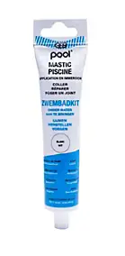 Mastic blanc polymère pour piscine 80ml
