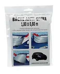 Bâche de protection anti-givre pour voiture l.180 x L.80 cm