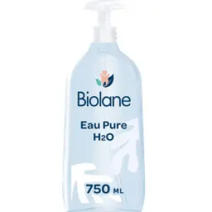 BIOLANE Eau pure nettoyante sans rinçage 750ml