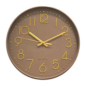 Horloge murale ronde beige Ø.30 cm Emdedesign Color