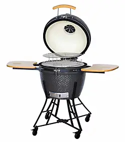 Barbecue charbon de bois Somagic Kamagic noir Ø.60 cm