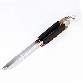 Pince pour barbecue acier inoxydable avec manche soft touch Somagic 42,5 cm