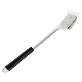 Brosse pour barbecue acier inoxydable avec poignée soft touch Somagic 44 cm