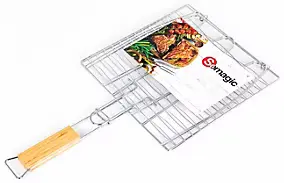 Grille de barbecue Somagic double poisson