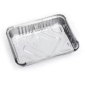 Barquette en aluminium L.32,2 x l.26,3 cm vendue par 5 pièces
