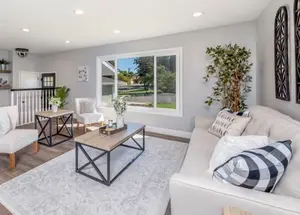 Lot de 5 spots blancs à encastrer 4000 k - 1550 Lumens
