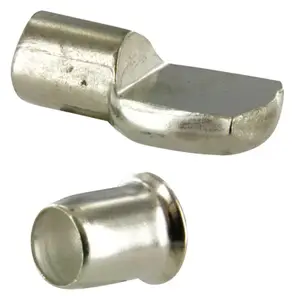 12 taquets en acier nickelé - Ø 7 mm