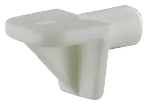 24 taquets d'étagères en plastique tige acier - Ø 5 mm