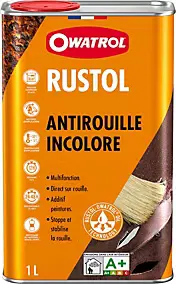 Anti-rouille extérieur incoolore Rustol Owatrol 1L