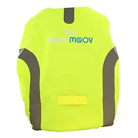 Housse de protection de sac à dos T'nB Urban Moov coloris jaune l.40 x P.5 x H.50 cm