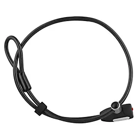 Antivol à boucle pour vélo / trottinette Tnb Urban Moove en acier, alliage de zinc colour noir Ø 1 cm x L.1 m