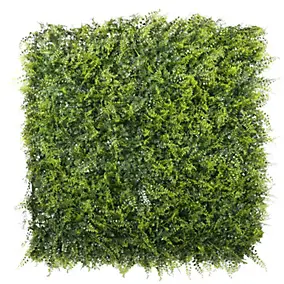 Dalle artificielle imitation végétaux "FOUGERE" L. 1m x l. 1m