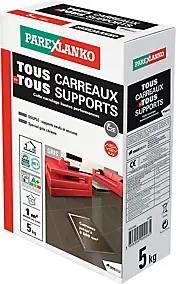 Colle tous carreaux tous supports Parexlanko Gris 5kg