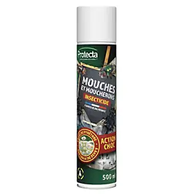 Aérosol anti-mouches et moucherons TP18 500 ml Protecta