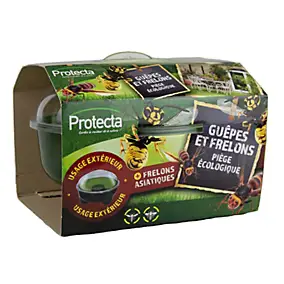 Piège à guêpes et frelons bicolore Protecta 2,4L