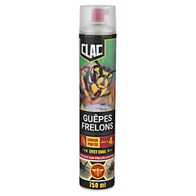 Aérosol anti-guêpes et frelons 750ml Protecta