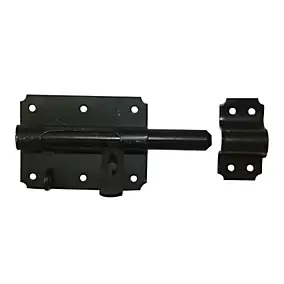 Verrou porte cadenas Afbat noir ø14 mm