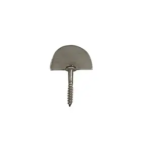 Butée droite à visser en inox 6 cm Afbat