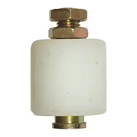 Olive nylon ø25 mm hauteur 35 mm blanc