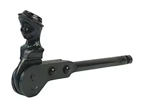 Arrêt tête de bergère Afbat acier noir l.140 mm