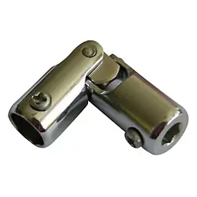 Genouillère 6 pans pour volet Afbat 7 mm chromé