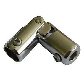 Genouillère 6 pans pour volet Afbat 10 mm chromé