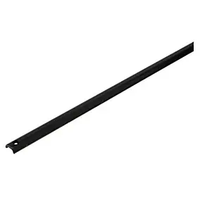 Tringle noire pour crémone acier 1.30 QCL